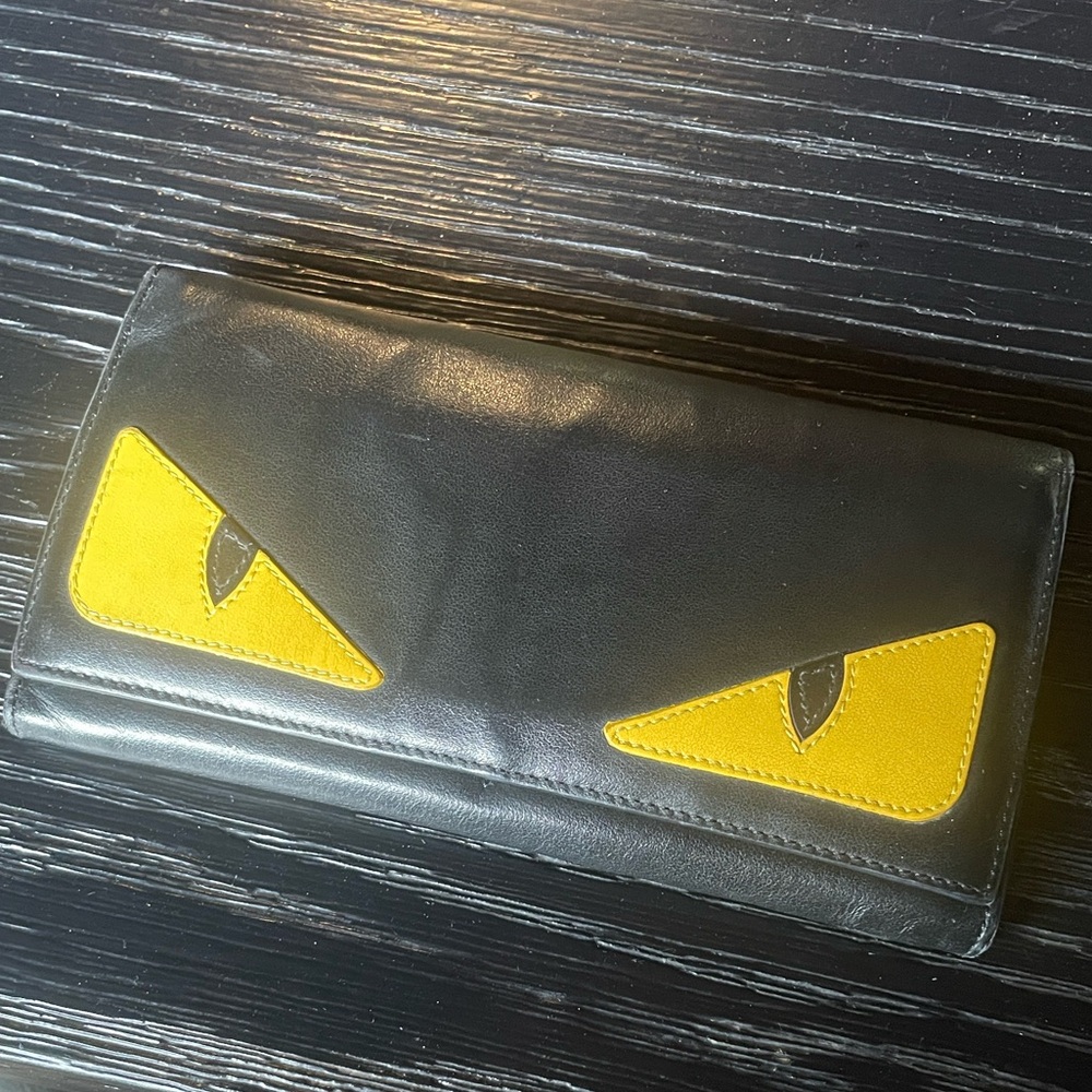 🛑NO TOUCHY SOLD🛑Fendi Monster Long Wallet! - Picture 1 of 13